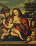 Juan de Juanes Juan Macip Vicente The Virgin and the Child with St John the Baptist and St John the Evangelist  - Hermitage